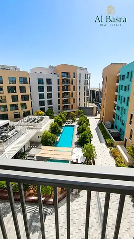 Luxury Studio Apartment | Full Pool View | Uptown Al Zahia | Prime One oF a Kind Unit | 1 Parking