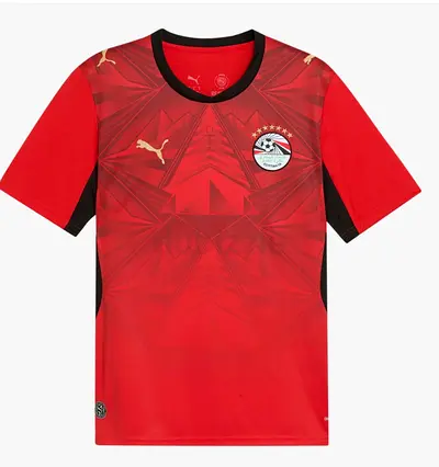 Mens Egypt Home WorldCup 2026 Puma  Football Jersey