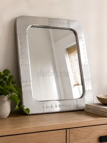 Marian Home Modern Industrial Aviator Style Wall Mirror from Marina Home