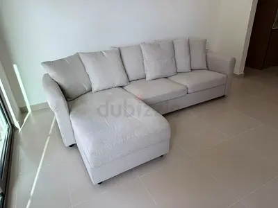 Ikea gronlid L shape sofa bed with mattress