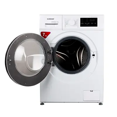 Olsenmark Front Load Washing Machine 7kg - White, Good Working Condition