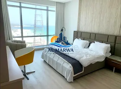 Beach View || Luxurious 2BR + Maids Room || Private Beach || Chiller Free || All Amenities Free