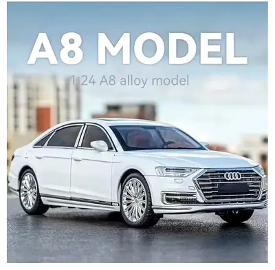 1:24 Diecast Audi A8 Model Car
