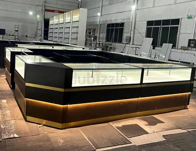 Modern Jewelry Display Kiosk
