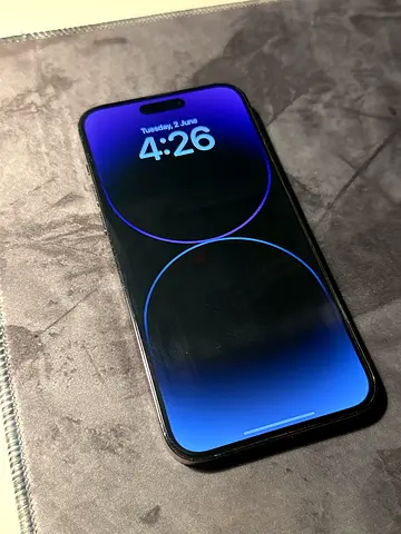 Iphone 14 pro max, deep purple color, 128GB