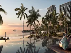 ""3BR TH--40000 SQM Private Beach--Trusted EMAAR""