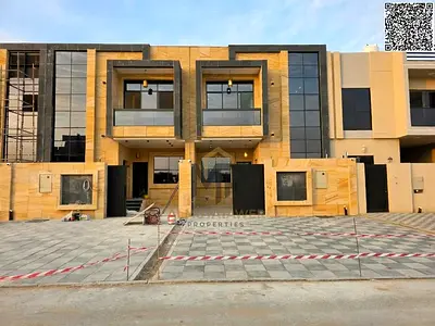 Villa for sale, freehold, for all nationalities, near Sheikh Mohammed Bin Zayed Road, including registration and ownership fees.