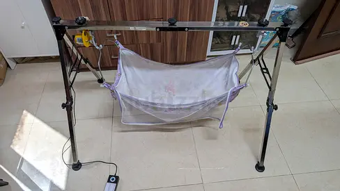 Electric Baby Cradle - Automatic Swing Cradle