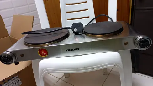 Double Electric Hot Plate Cooker - 2-Burner Portable Stove