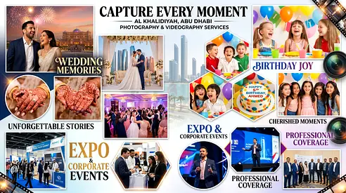 🌟 Photography  Videography Services in Al Khalidiyah, Abu Dhabi | Premium Content