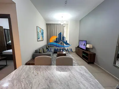 Luxurious 1BR AC Free One Car Parking Free Gym Pool Free On Dubai Border