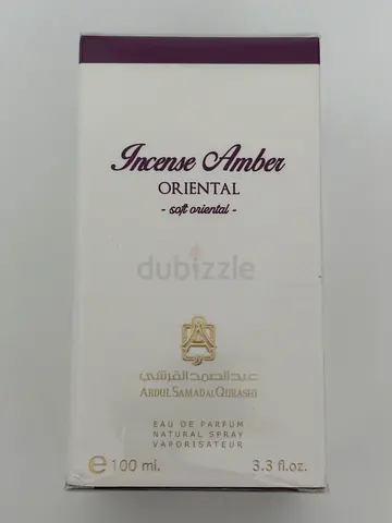 Incense Amber oriental perfume