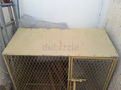 Used big metal pet cage / enclosure