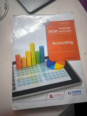 Cambridge IGCSE and O Level Accounting (Hodder) - IGCSE Accounting Textbook