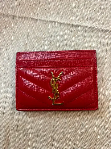 Authentic Saint Laurent card holder