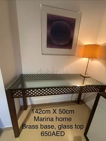 Consol table decorative
