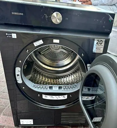Brand New Samsung Dryer, Black 9kg, with A+++ Energy Efficiency, QuickDrive, AI Dry