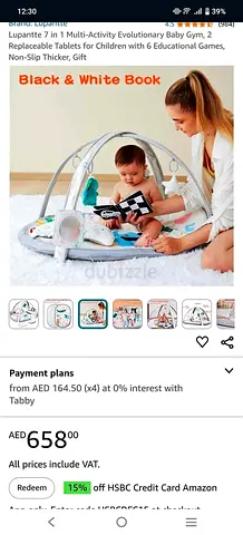 Lunpantte 7 in 1 multi activity evolutionary baby gym mat - activity mat - tummy time mat