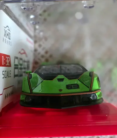 Green  Black Diecast Lamborghini Toy (1:32) - Brand New