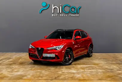 AED 2,682 P.M • 0% Downpayment • Alfa Romeo Stelvio Quadrifoglio • 1 Year Warranty