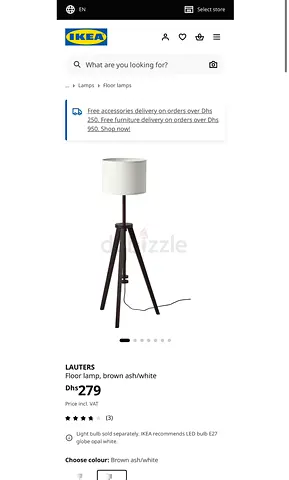 IKEA LAUTERS Floor Lamp
