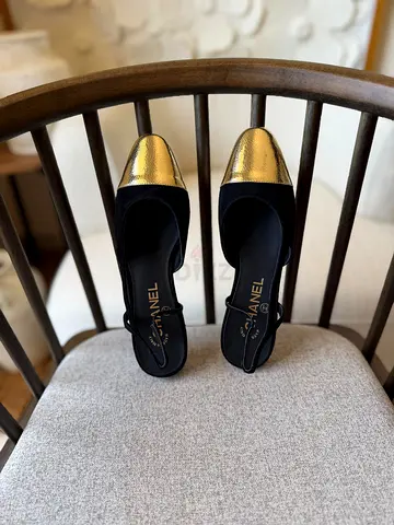 Chanel slingback flats