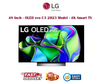 LG 48 Inch Smart TV UAE - OLED evo C3 2023 Model - FREE DELIVERY and WARRANTY