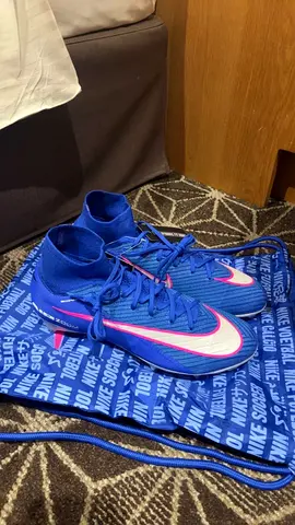 Nike Mercurial Indoor Football Shoes - Blue, Size 44