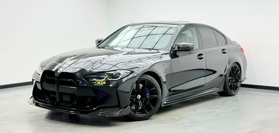 2021 BMW M3 Competition, 2026 BMW Warranty, Full BMW Service History, Low km, Fully Loaded, GCC