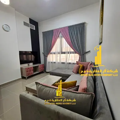 للإيجار الشهري بعجمان – شقه فاخره غرفه وصاله بأطلاله مفتوحه مميزه الشقه مفروشه بالكامل فرش جديد راقي جدا بمطبخ مجهز بالكامل بأحدث الأجهزه بموقع مميز