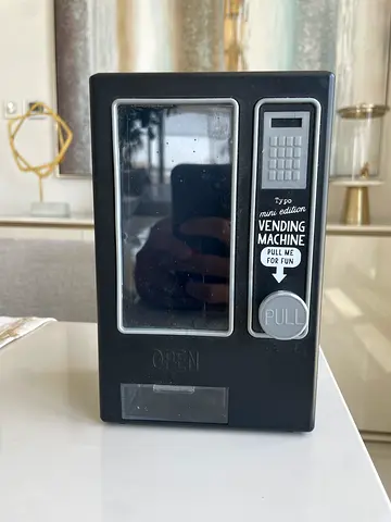 Typo mini edition vending machine.
