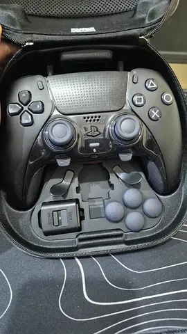 Sony DualSense Edge controller with carry case and accessories - used