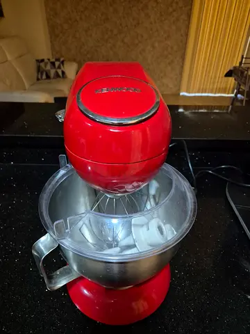 Red Stand Mixer / Food Processor - Good Working Condition