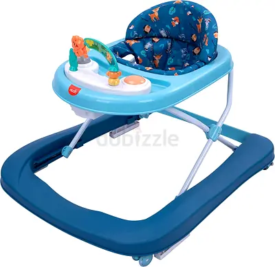 The Moon Brand Stride Height Adjustable Baby/Child Walker with Music-food tray and Toys Play Tray