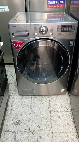 Lg 18/10 kg washer plus dryer very big capsty same like new conditon for sale 2000 aed