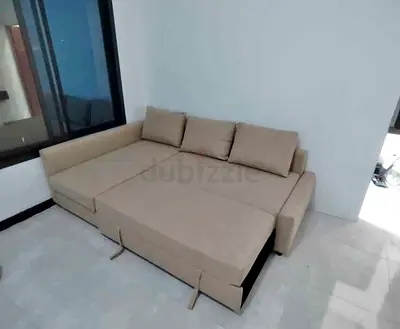 Ikea L shape sofa store cum bed and you can fix