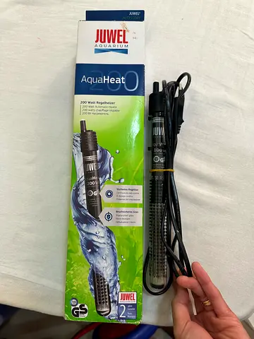 Juwel Aquarium Heater 200-watts and 100-watts