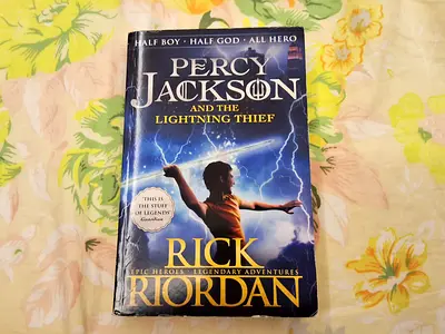 Percy Jackson and the Lightning Thief by Rick Riordan - Paperback