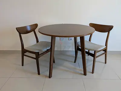 2 seater dining set