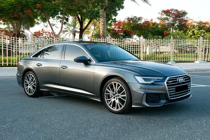 Audi A6 45 TFSI Quattro 2021 | GCC Specs | Pristine Condition | FDSH