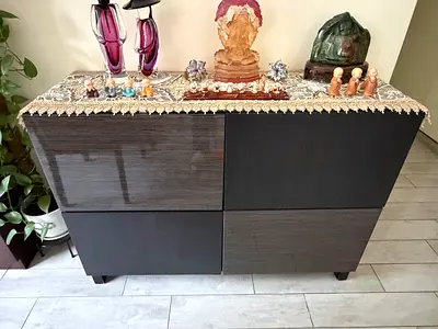 4 Piece Buffet Table from IKEA.