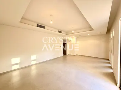 3BR Villa | Bright Unfurnished Layout | Maid's Room