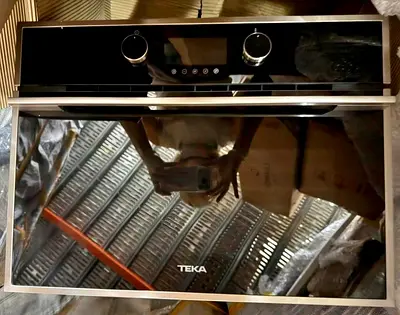 Teka built in Combi oven with microwave black look 60cm