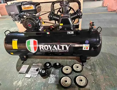 Royalty LT500 Industrial Air Compressor - 500L Tank, New