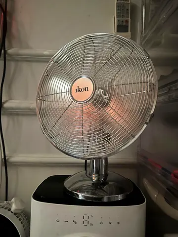 Ikon tabletop oscillating fan - used, good working condition