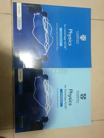 Physics, Cambridge IGCSE Coursebook and Workbook, In excellent condition