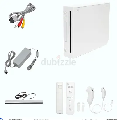 Nintendo Wii Gaming Console with Accessories Bundle