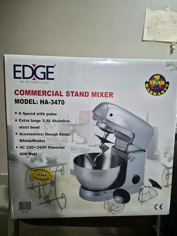 Edge Commercial Stand Mixer HA-3470 - New in Box