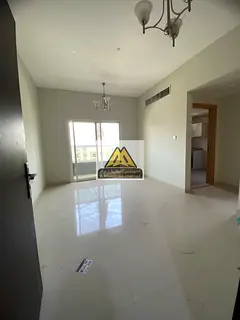 One Bedroom Apartment with Balcony and Closed Kitchen For Rent Al Nakheel 1 Ajman Second Tenant Near