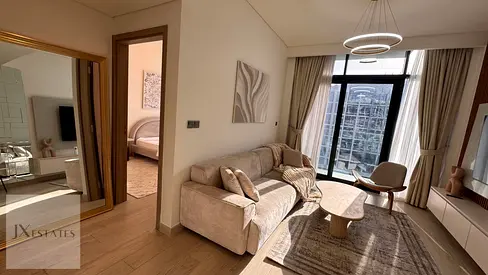 Modern Design | Fully Furnished 1BR | Vacant | Azizi Riviera